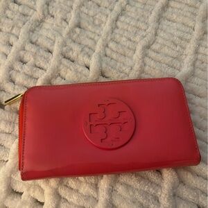 Tory Burch Cherry Red Wallet